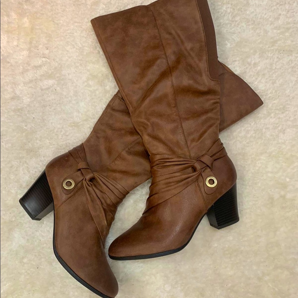 KIM ROGERS/ GINNEY WC2 BOOTS ( Chesnut and Black)